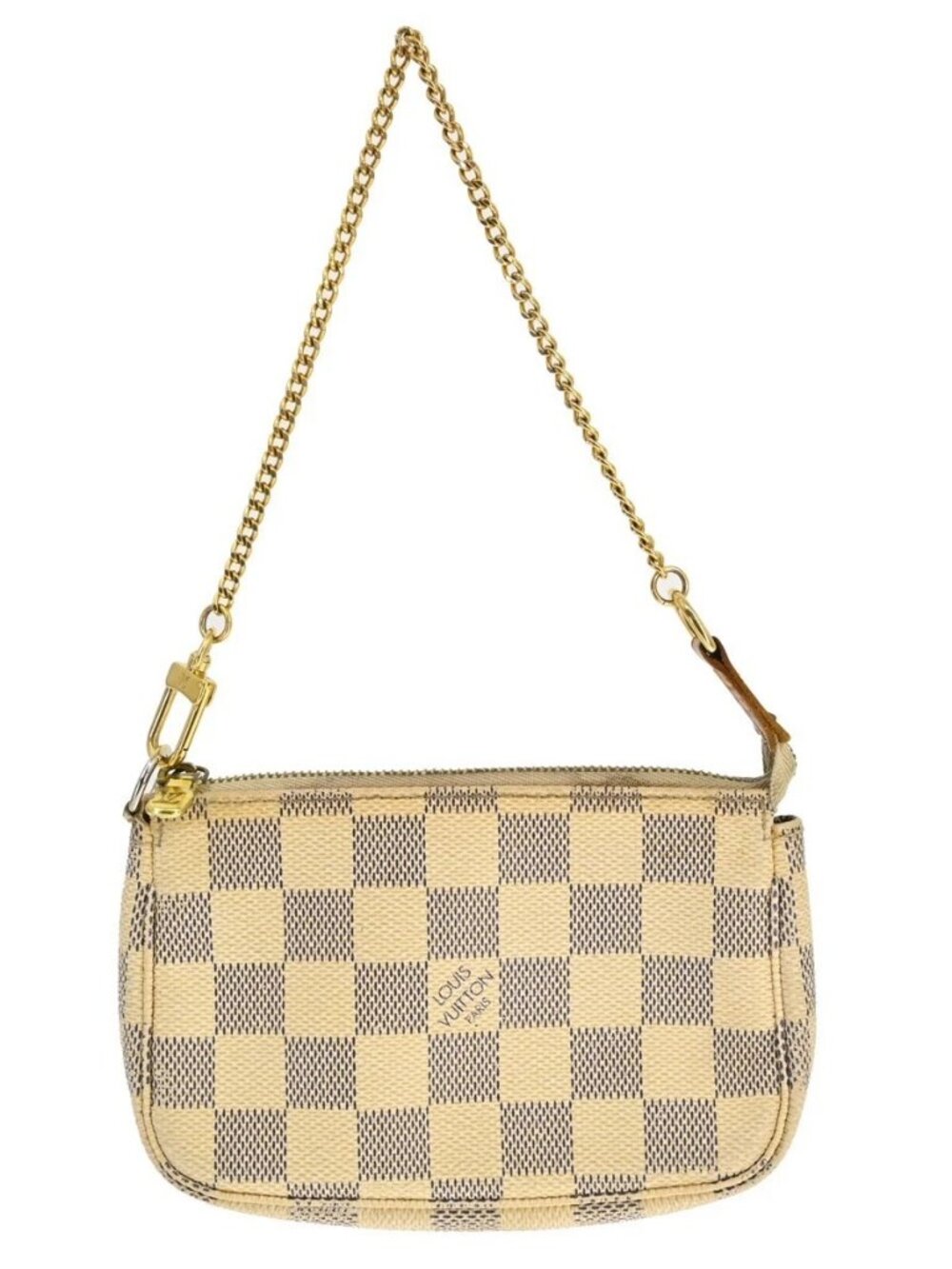 LOUIS VUITTON DAMIER AZUR MINI POCHETTE ACCESSOIRES